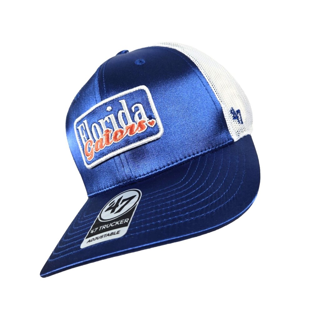 Florida Gators NCAA '47 Brand Blue Trucker Snapback Adjustable Hat New